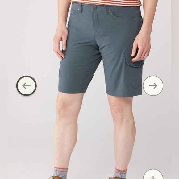 Kuhl Free Flex Cargo Shorts Women’s 10” Rainstorm Blue Size 18W - Picture 2 of 16